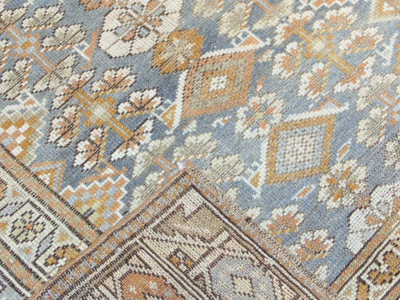 Antique Persian Melayer Runner - 3'4" x 10'1"