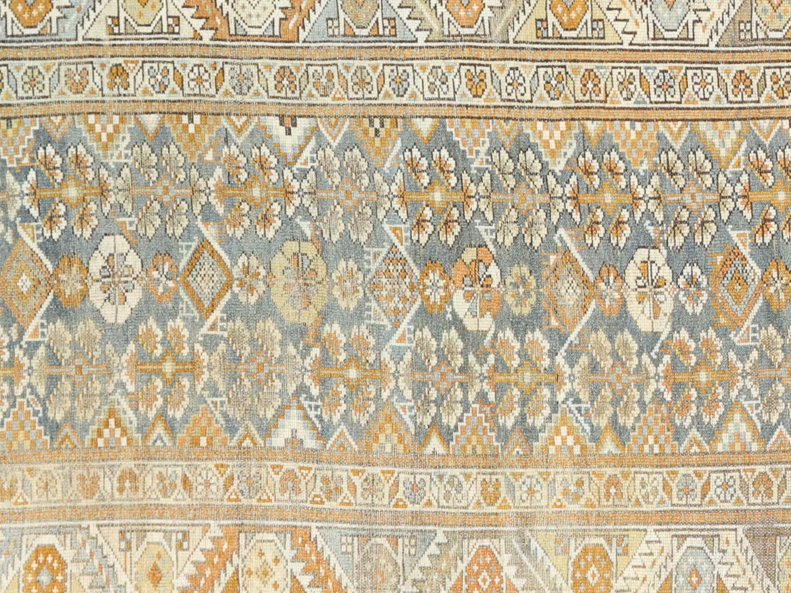 Antique Persian Melayer Runner - 3'4" x 10'1"