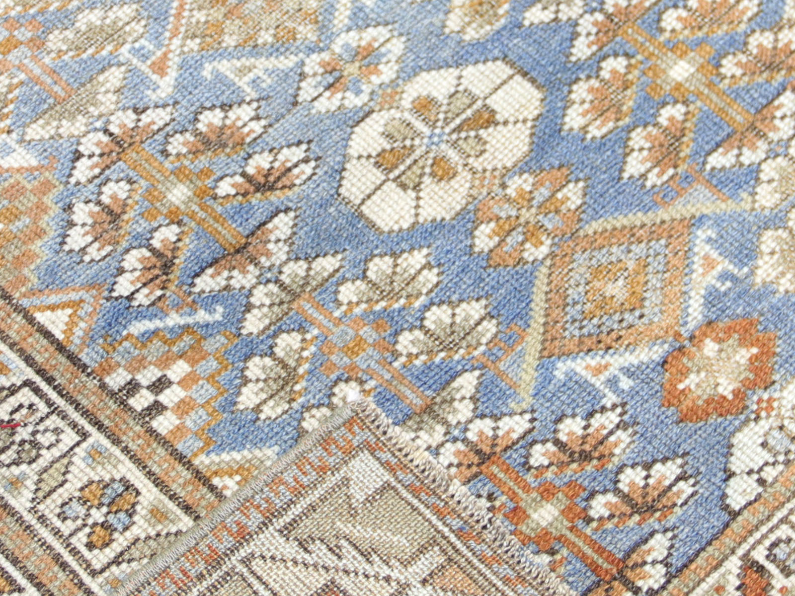 Antique Persian Melayer Runner - 3'4" x 10'2"