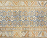 Antique Persian Melayer Rug in Blue,Ivory tones and an All Over pattern. Measuring 3 feet 4 inches x 10 feet 1 inches – SKU 240417