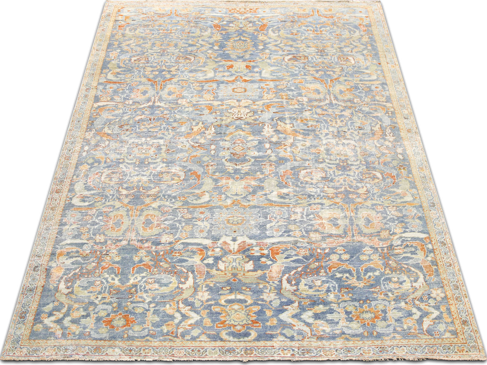 Antique Persian Mahal Rug - 6'8" x 9'9"