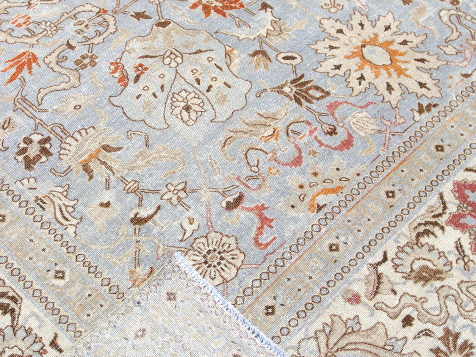 Antique Persian Tabriz Rug - 11'7" x 17'2"