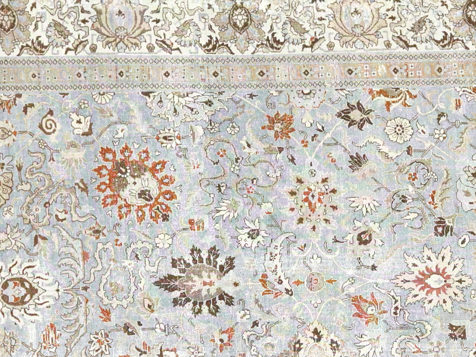 Antique Persian Tabriz Rug - 11'7" x 17'2"