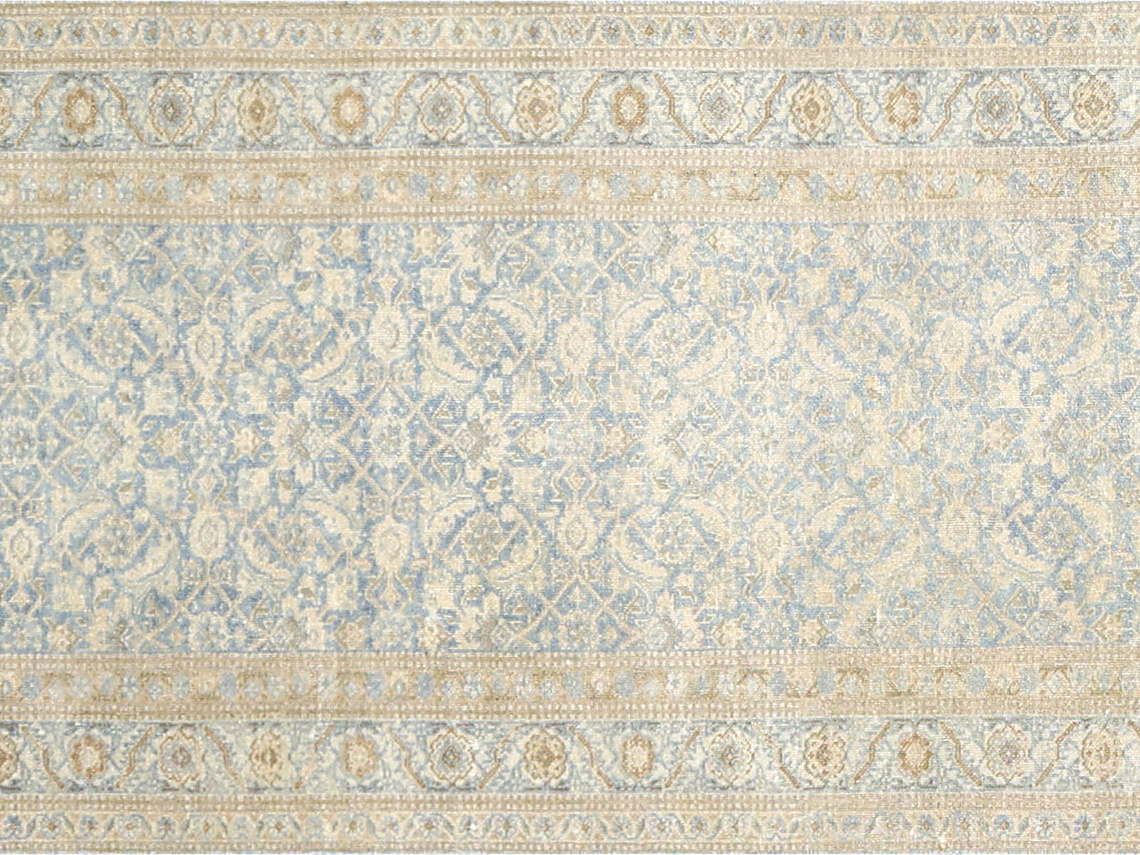 Semi Antique Persian Melayer Runner - 2'10" x 17'11"