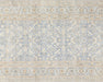 Semi Antique Persian Melayer Rug in Blue,Beige tones and an All Over,Herati pattern. Measuring 2 feet 10 inches x 17 feet 11 inches – SKU 240428