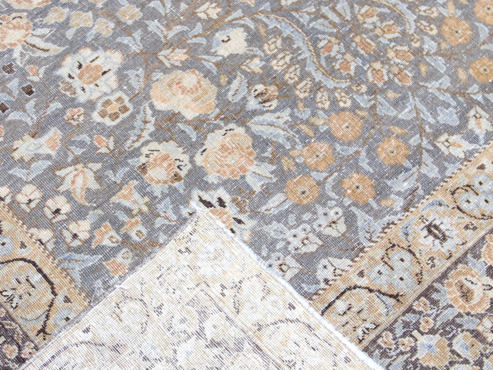 Antique Persian Tabriz Rug - 8'10" x 12'