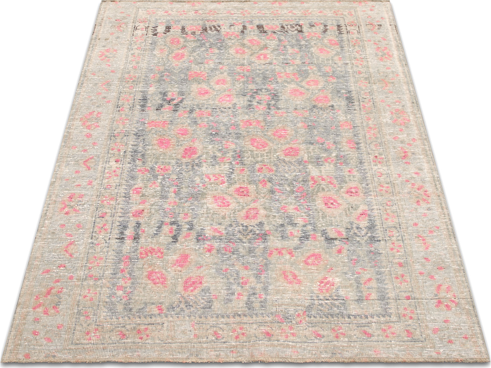 Vintage Persian Shiraz Rug - 4' x 5'8"