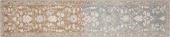Semi Antique Persian Melayer Runner - 3'11" x 17'2"