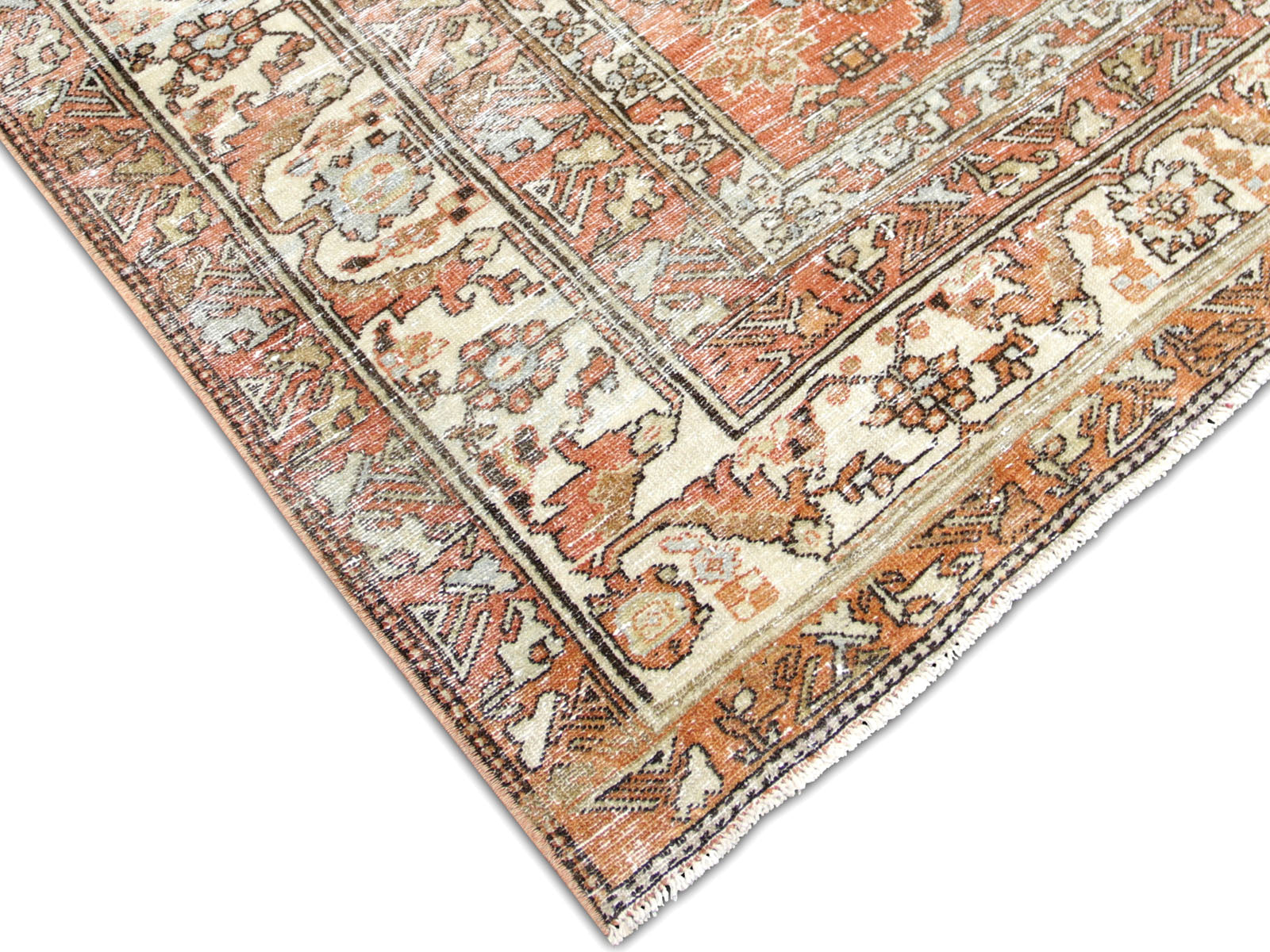 Antique Persian Melayer Rug - 8'7" x 11'3"