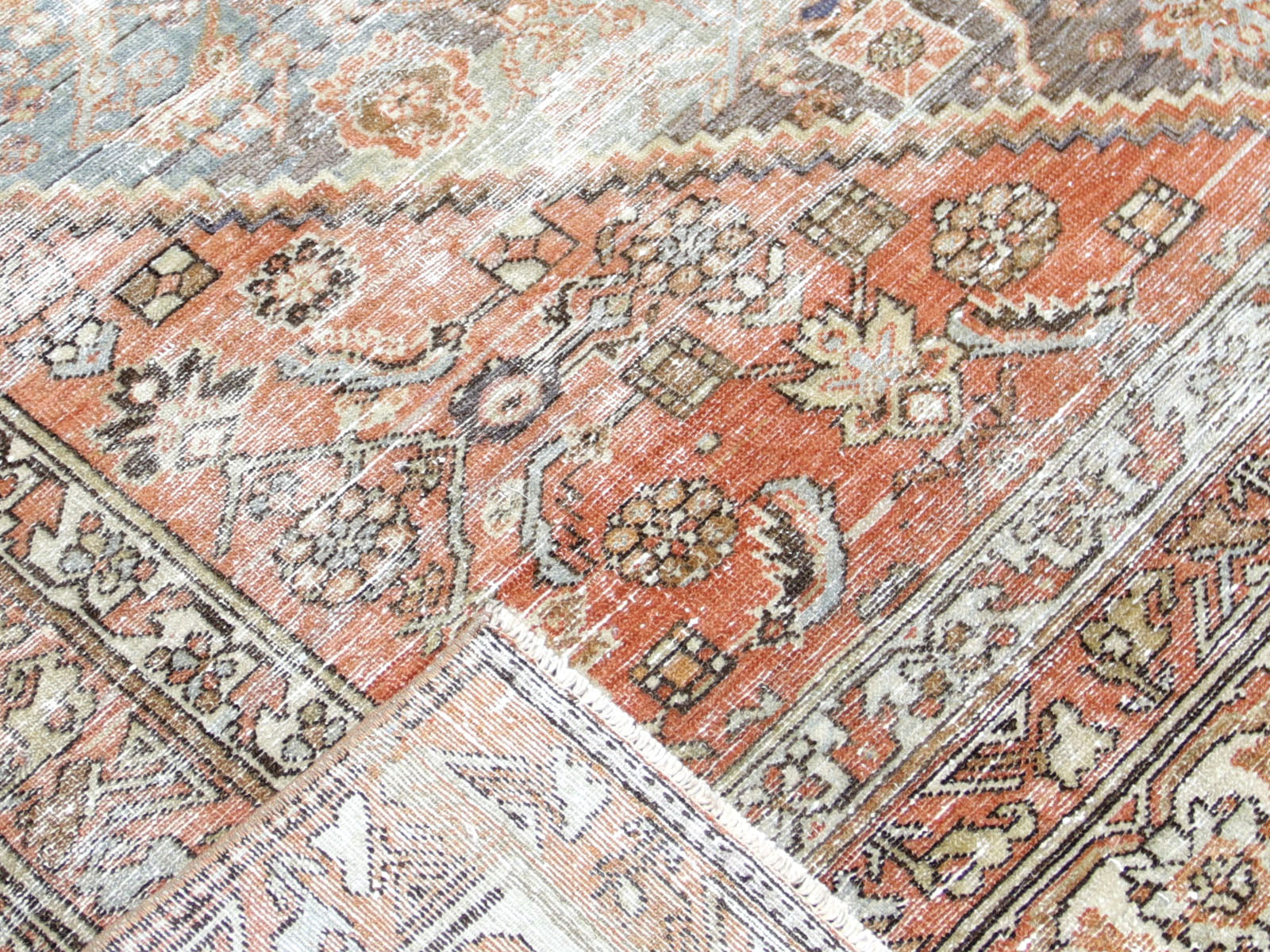 Antique Persian Melayer Rug - 8'7" x 11'3"
