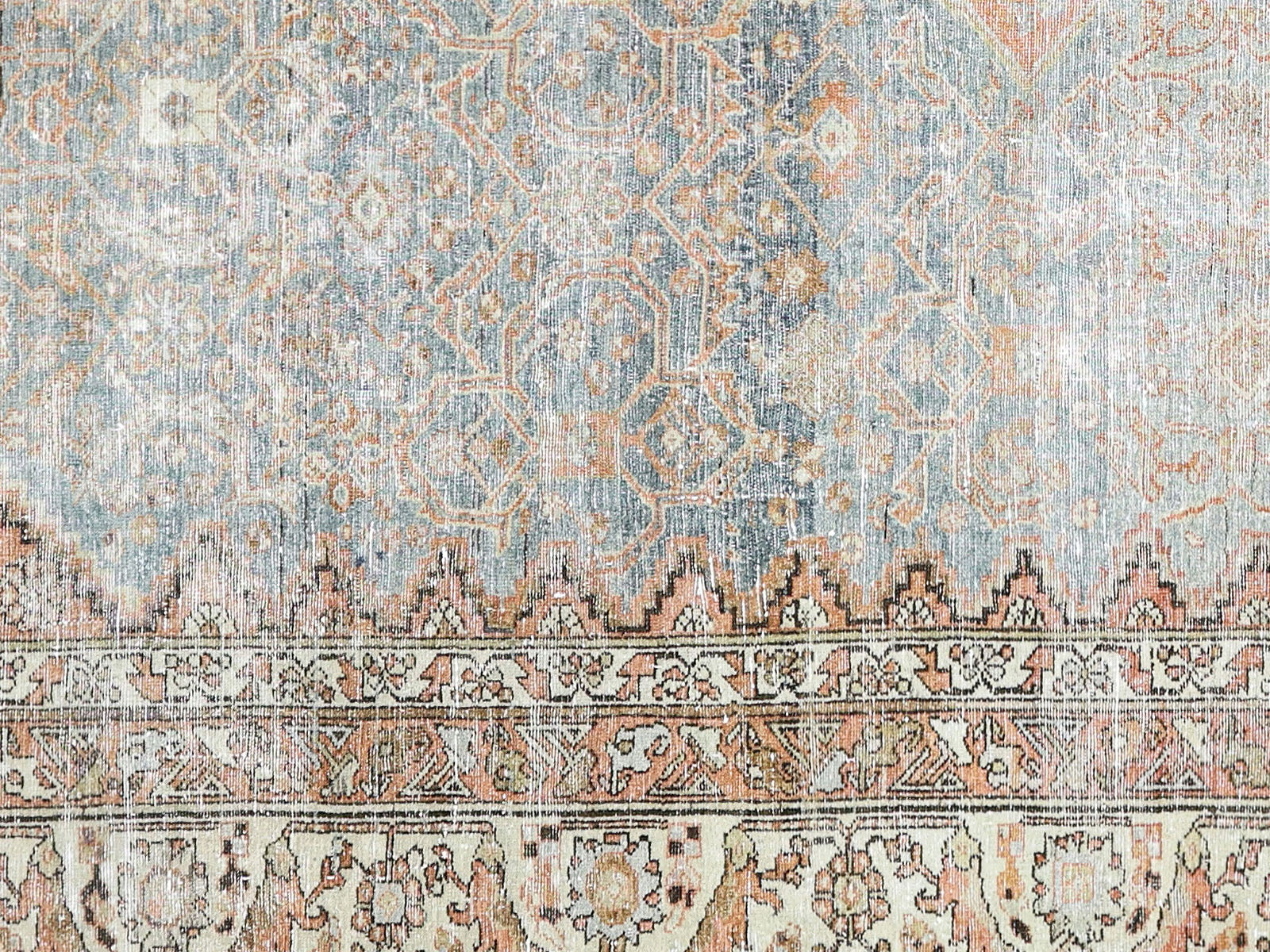 Antique Persian Melayer Rug - 8'7" x 11'3"