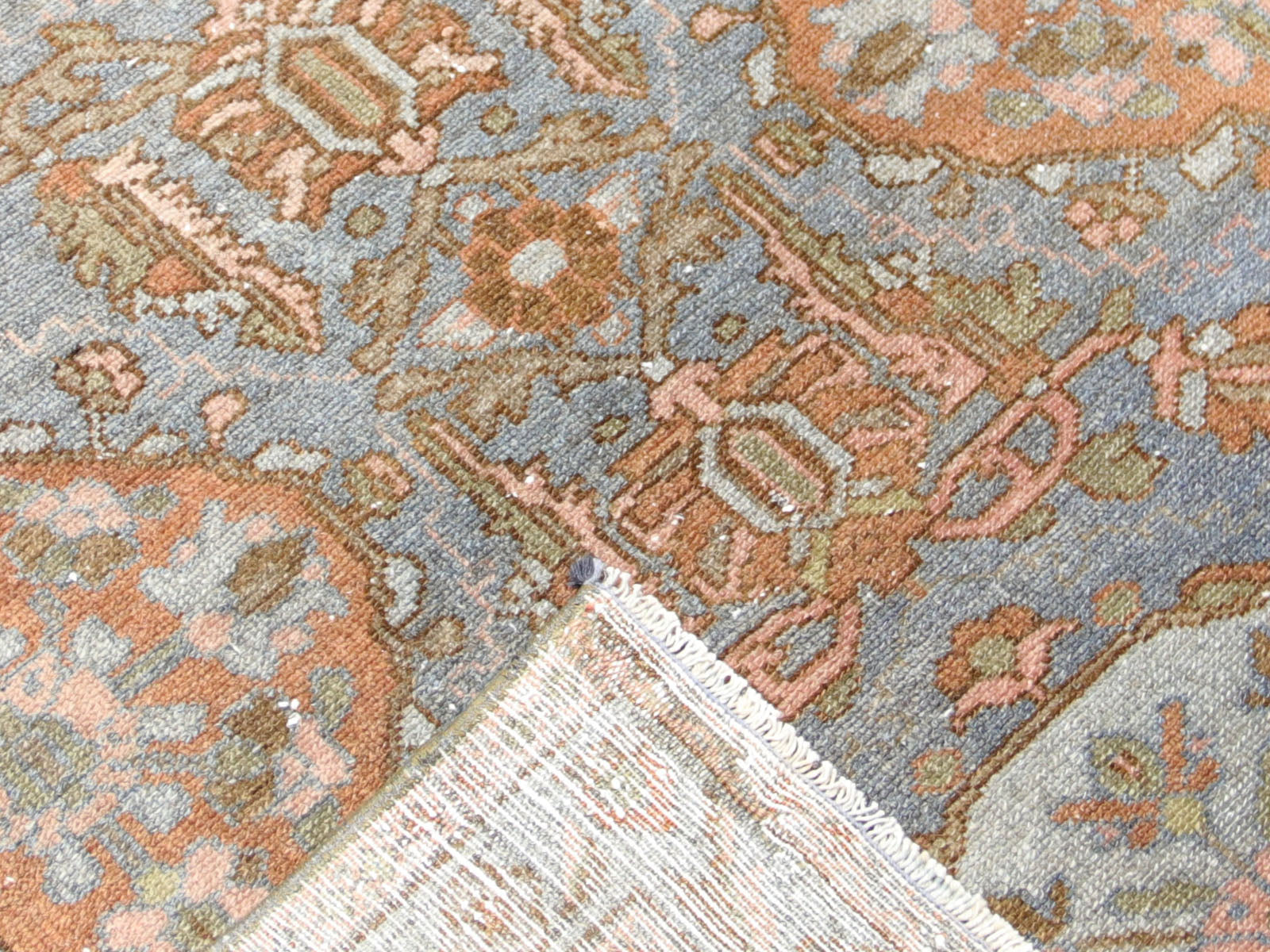 Antique Persian Bidjar Runner - 3' x 17'10"