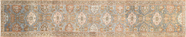 Antique Persian Bidjar Runner - 3' x 17'10"