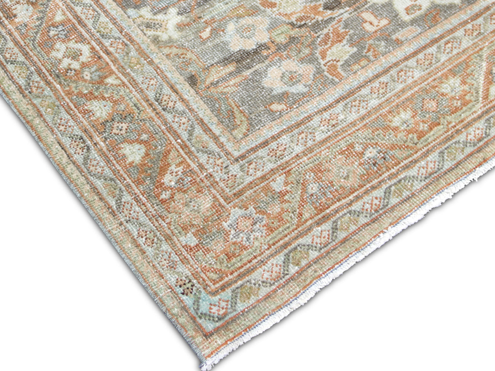 Antique Persian Mahal Rug - 4'4" x 6'9"