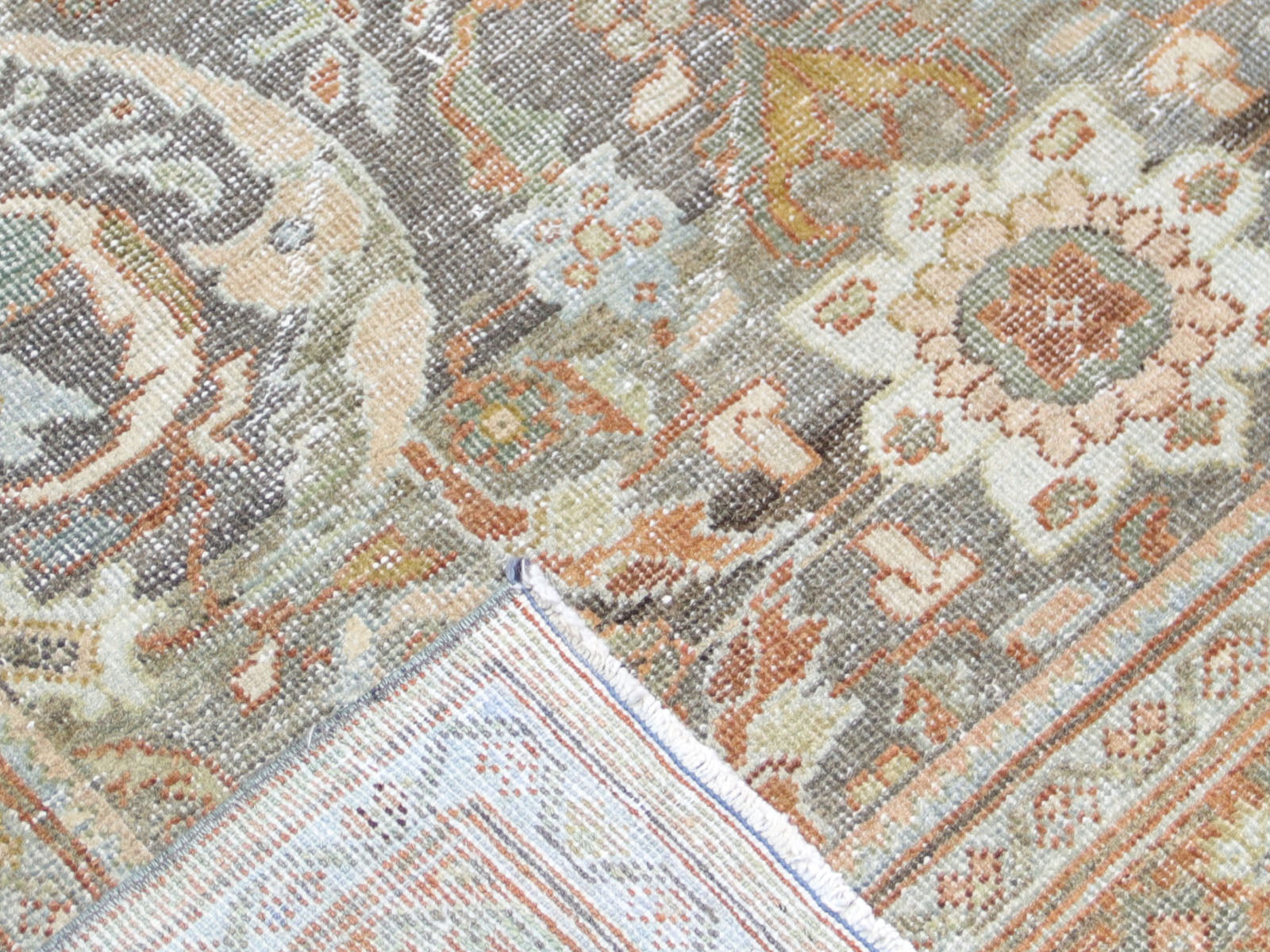 Antique Persian Mahal Rug - 4'4" x 6'9"