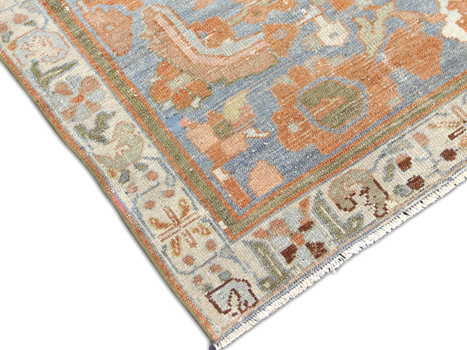 Antique Persian Melayer Rug - 4'3" x 6'11"