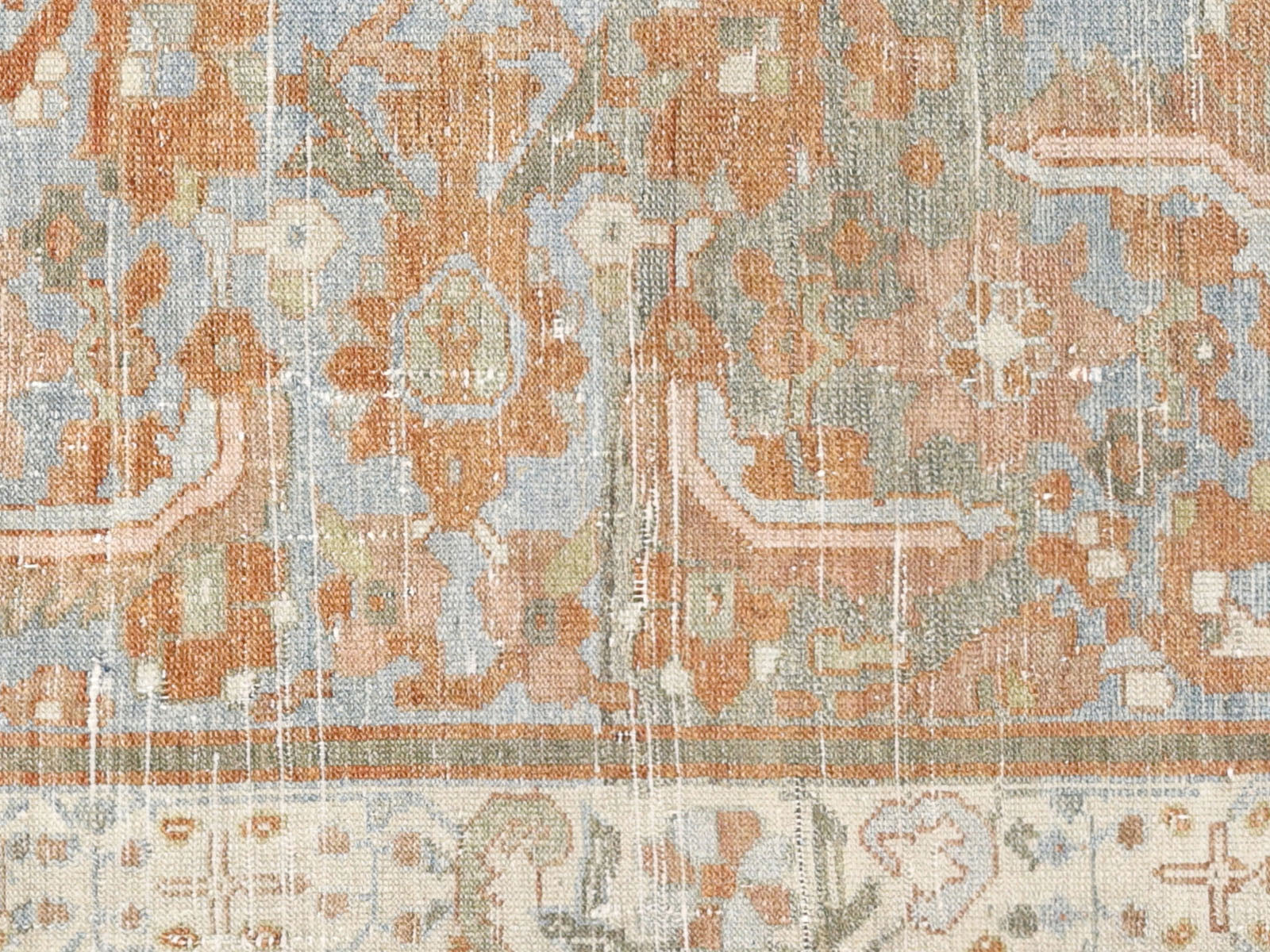 Antique Persian Melayer Rug - 4'3" x 6'11"