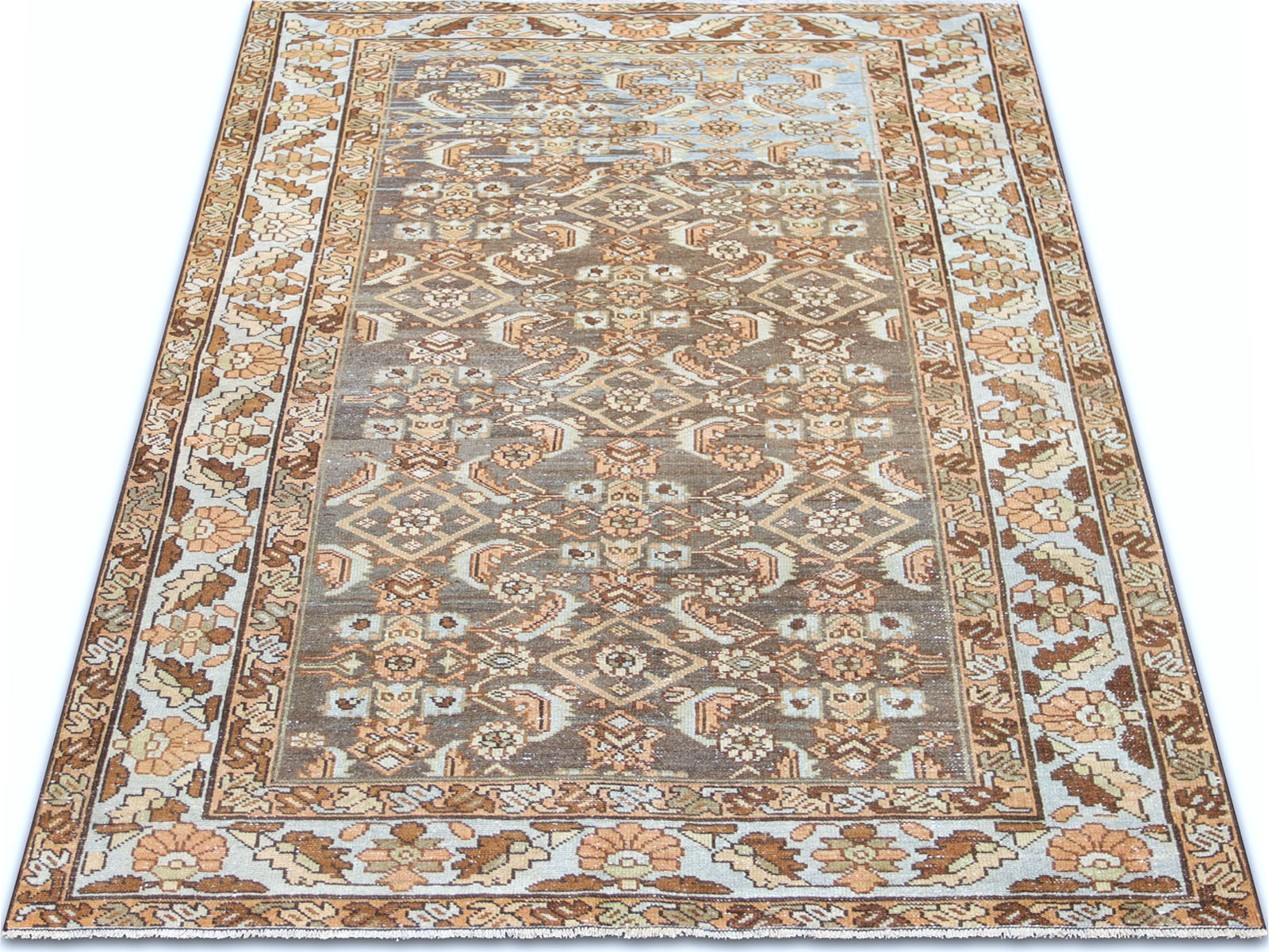 Antique Persian Melayer Rug - 4'4" x 6'7"