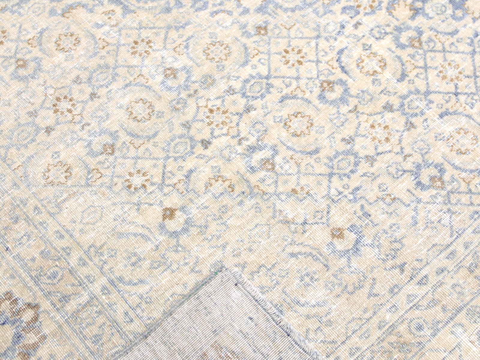 Semi Antique Persian Tabriz Rug - 8' x 11'7"