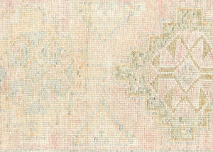 Vintage Turkish Oushak Runner - 2'11" x 11'1" - 240443