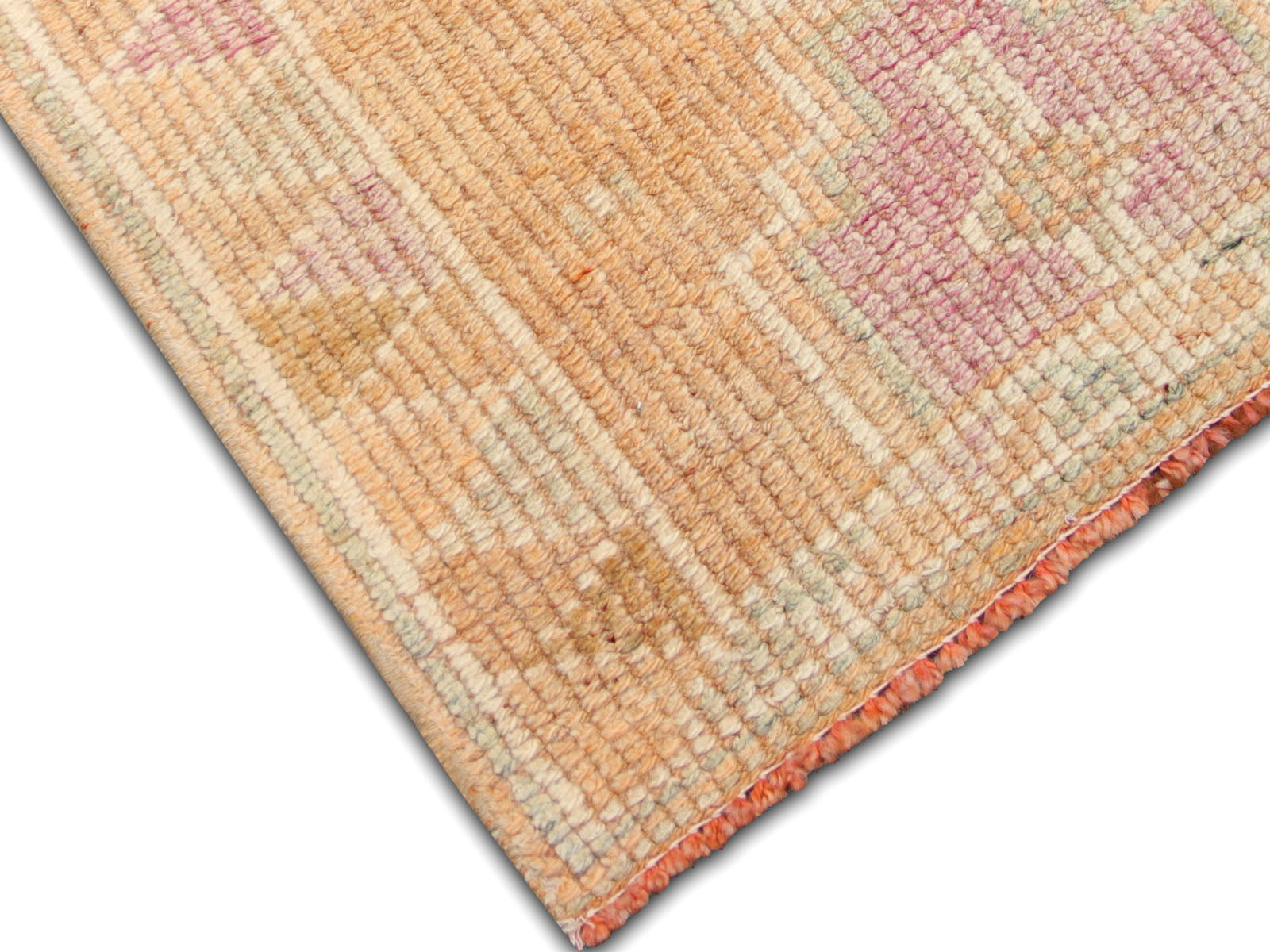 Vintage Turkish Oushak Runner - 2'5" x 12'3"