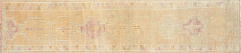 Vintage Turkish Oushak Runner - 2'5" x 12'3"