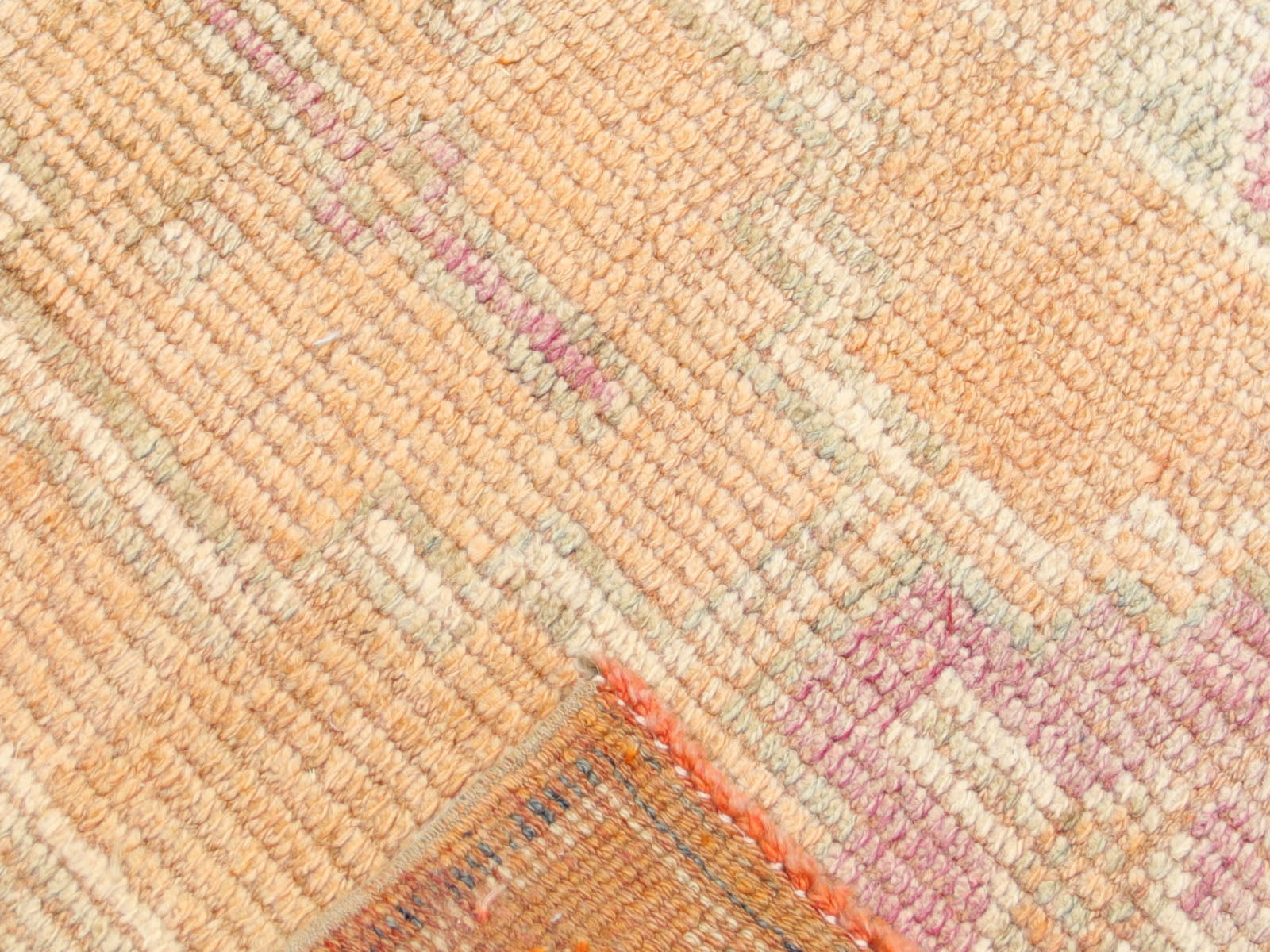 Vintage Turkish Oushak Runner - 2'5" x 12'3"
