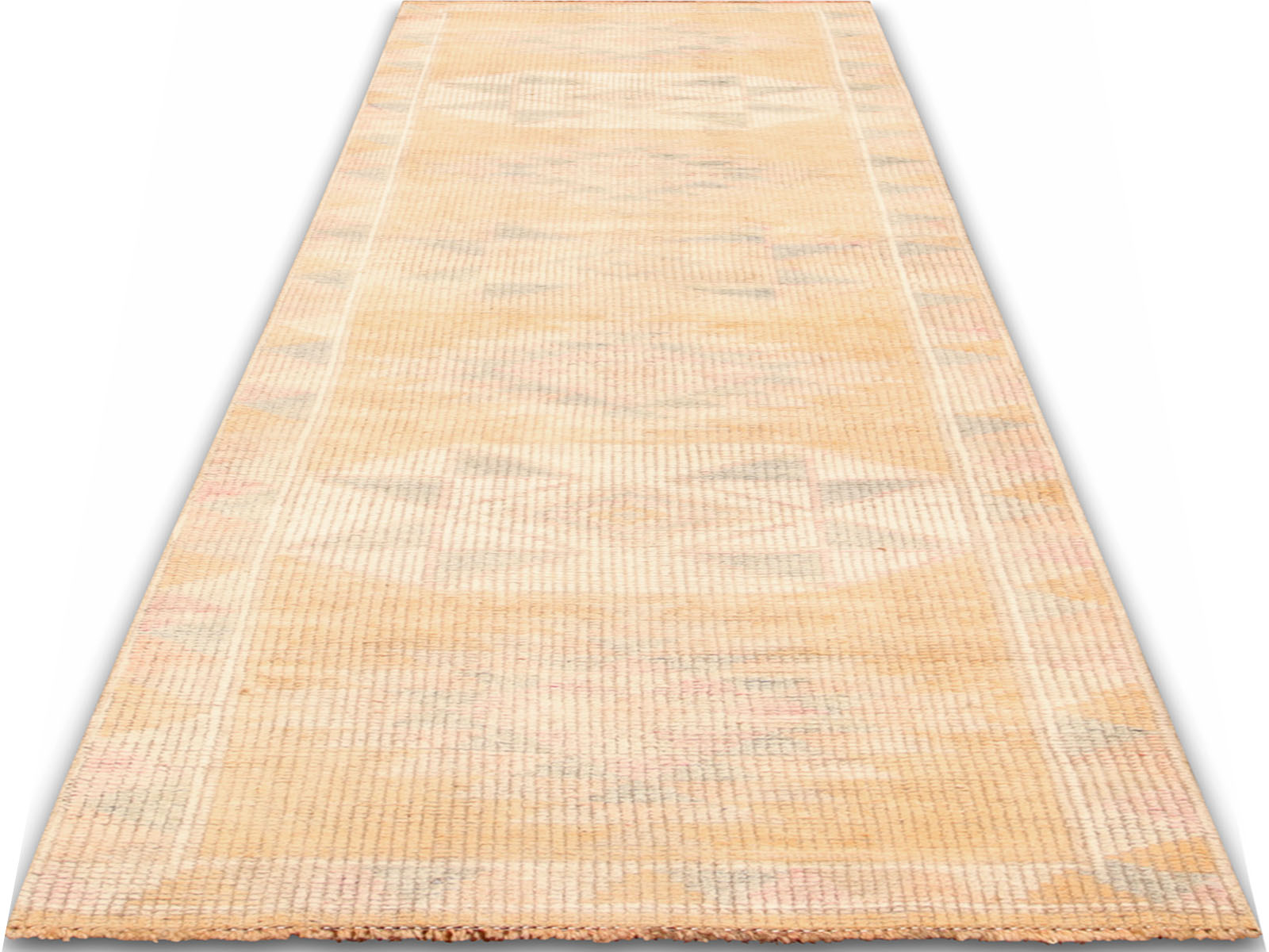 Vintage Turkish Oushak Runner - 2'8" x 11'1" - 240445