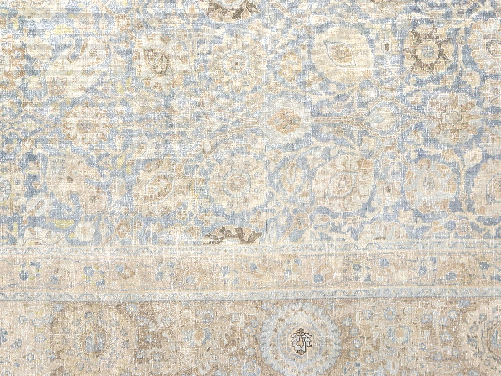 Antique Persian Tabriz Rug - 9'4" x 13'3"