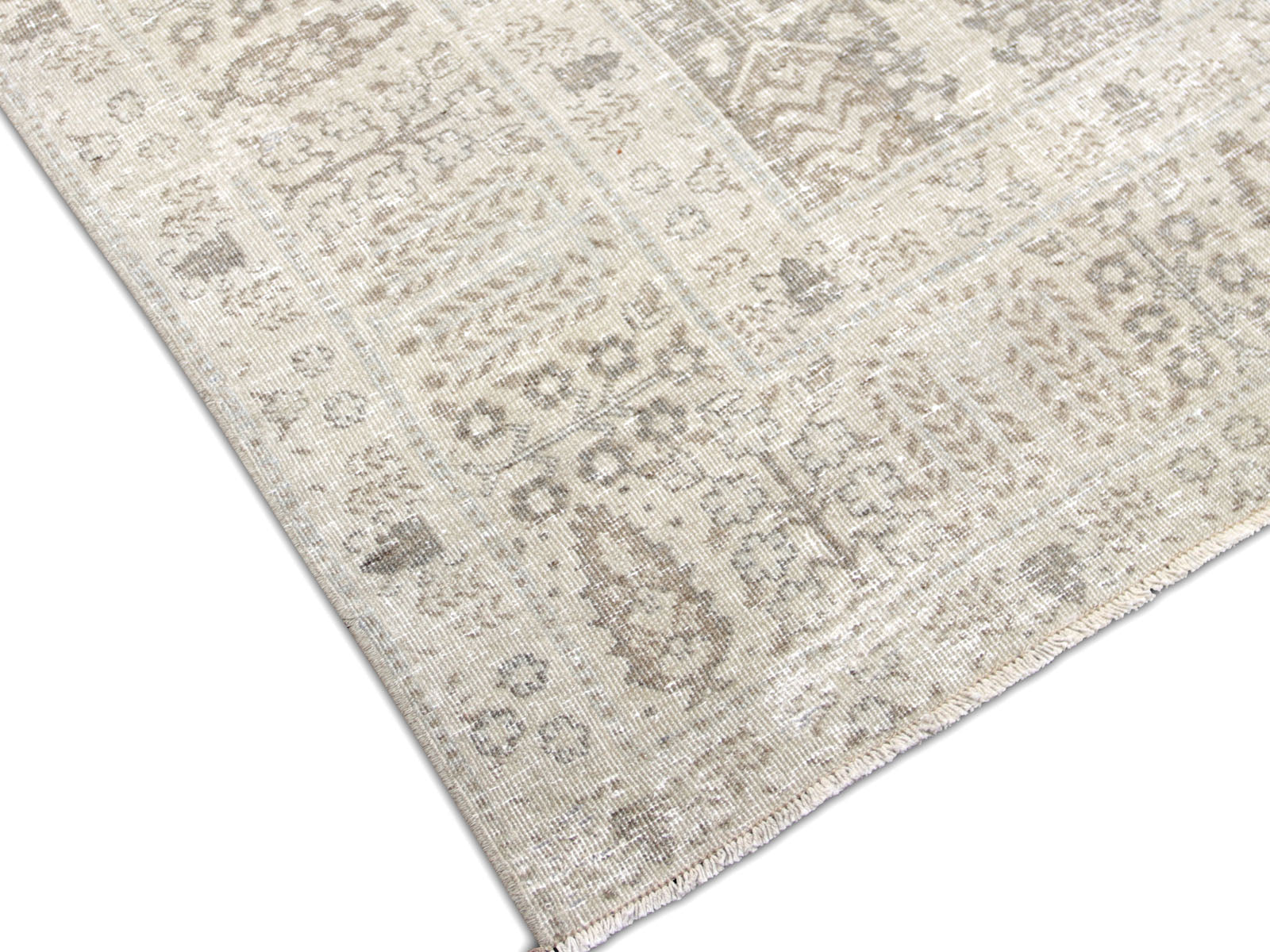 Semi Antique Persian Tabriz Rug - 7'10" x 10'4"