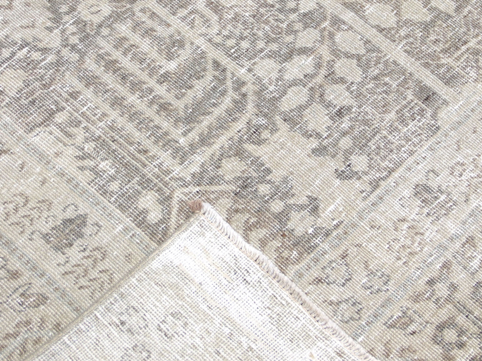 Semi Antique Persian Tabriz Rug - 7'10" x 10'4"