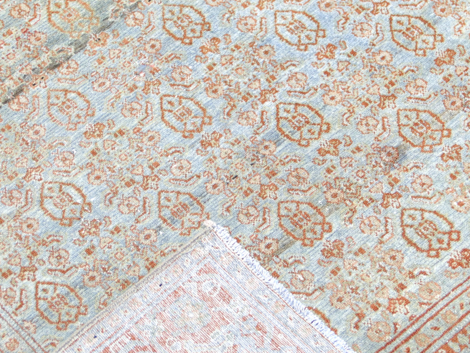 Antique Persian Melayer Rug - 4'11" x 8'1"