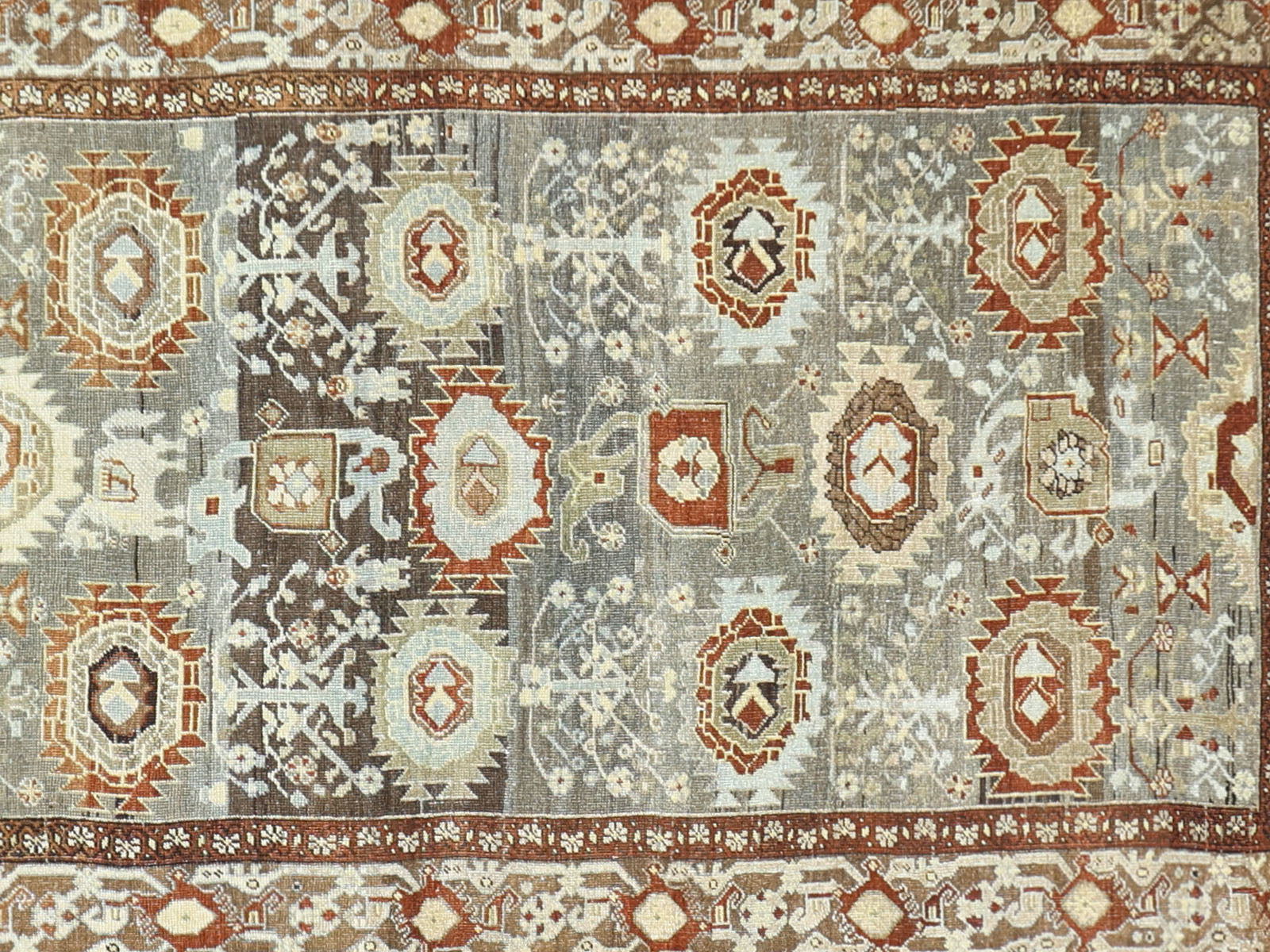 Antique Persian Bidjar Rug - 4' x 6'3"