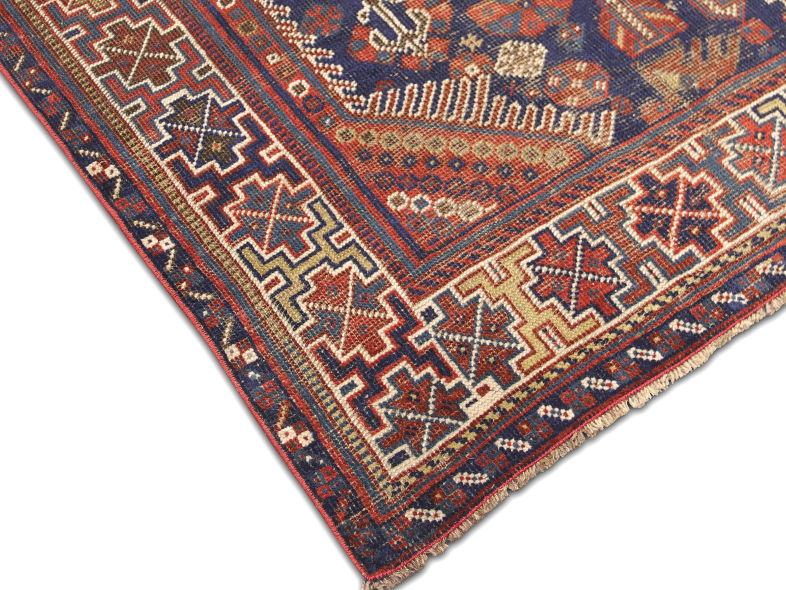 Antique Persian Shiraz Rug - 4'11" x 6'3"