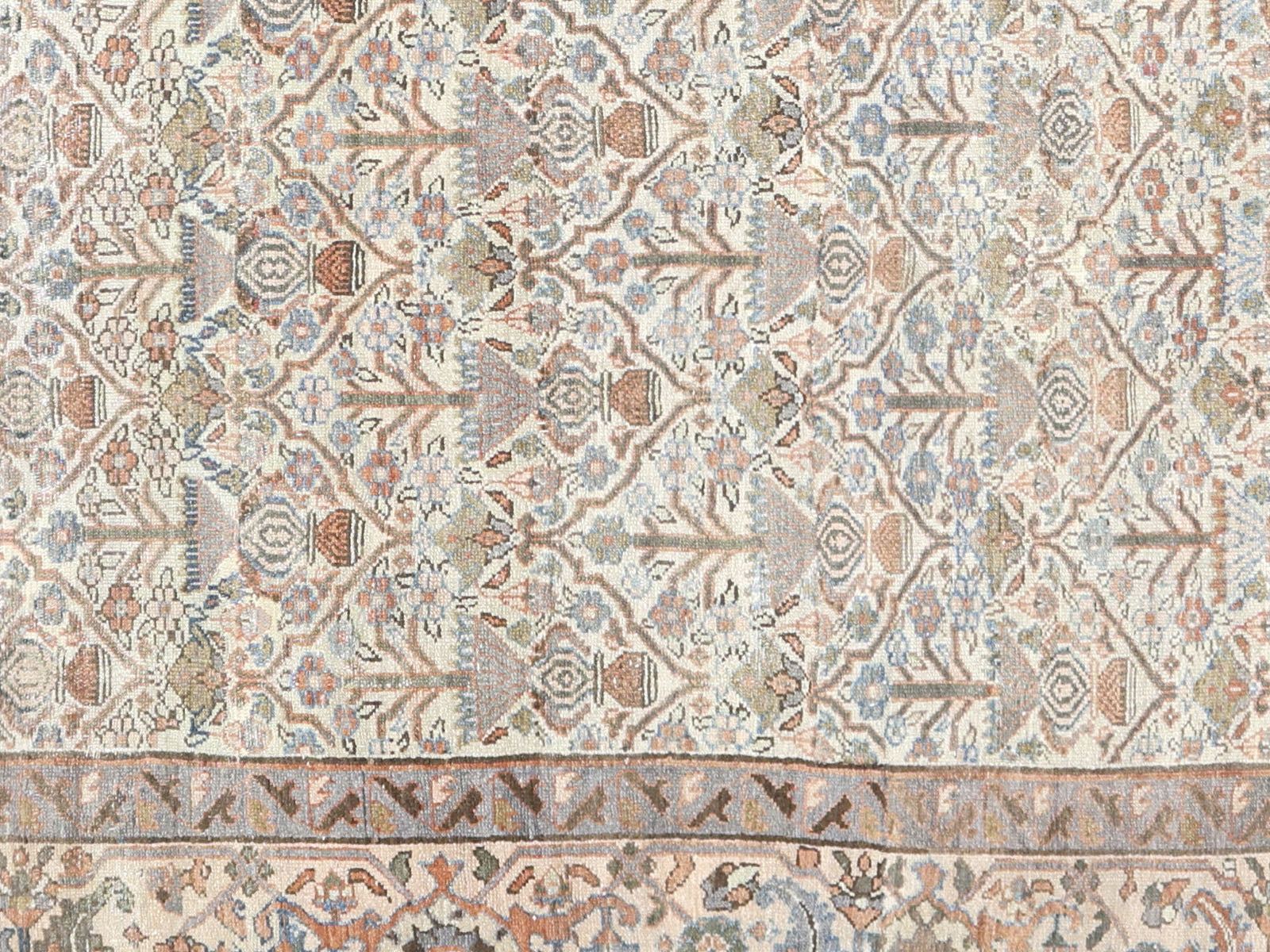 Antique Persian Heriz Rug - 11'3" x 14'4"
