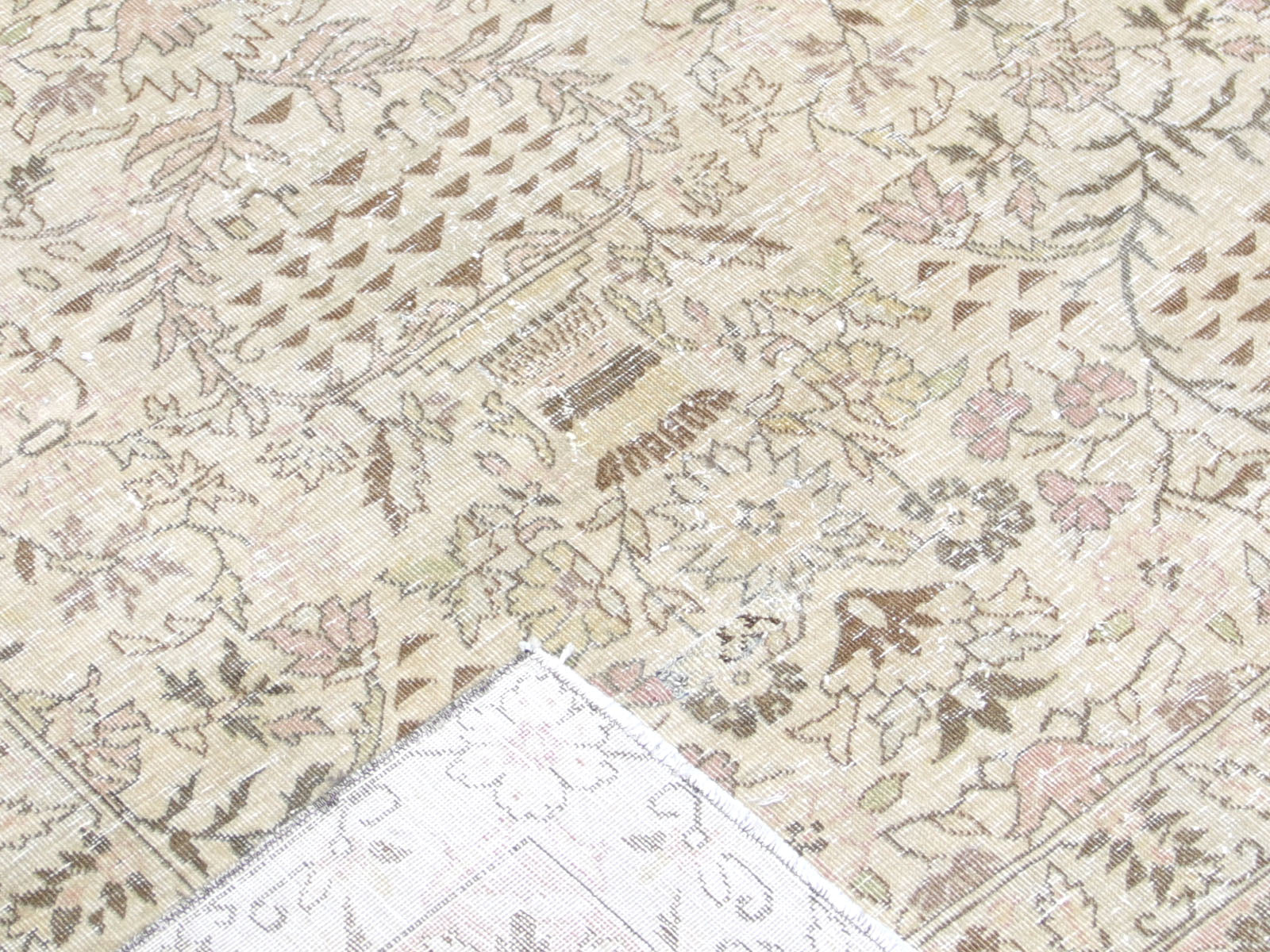 Semi Antique Persian Tabriz Rug - 8'3" x 10'6"