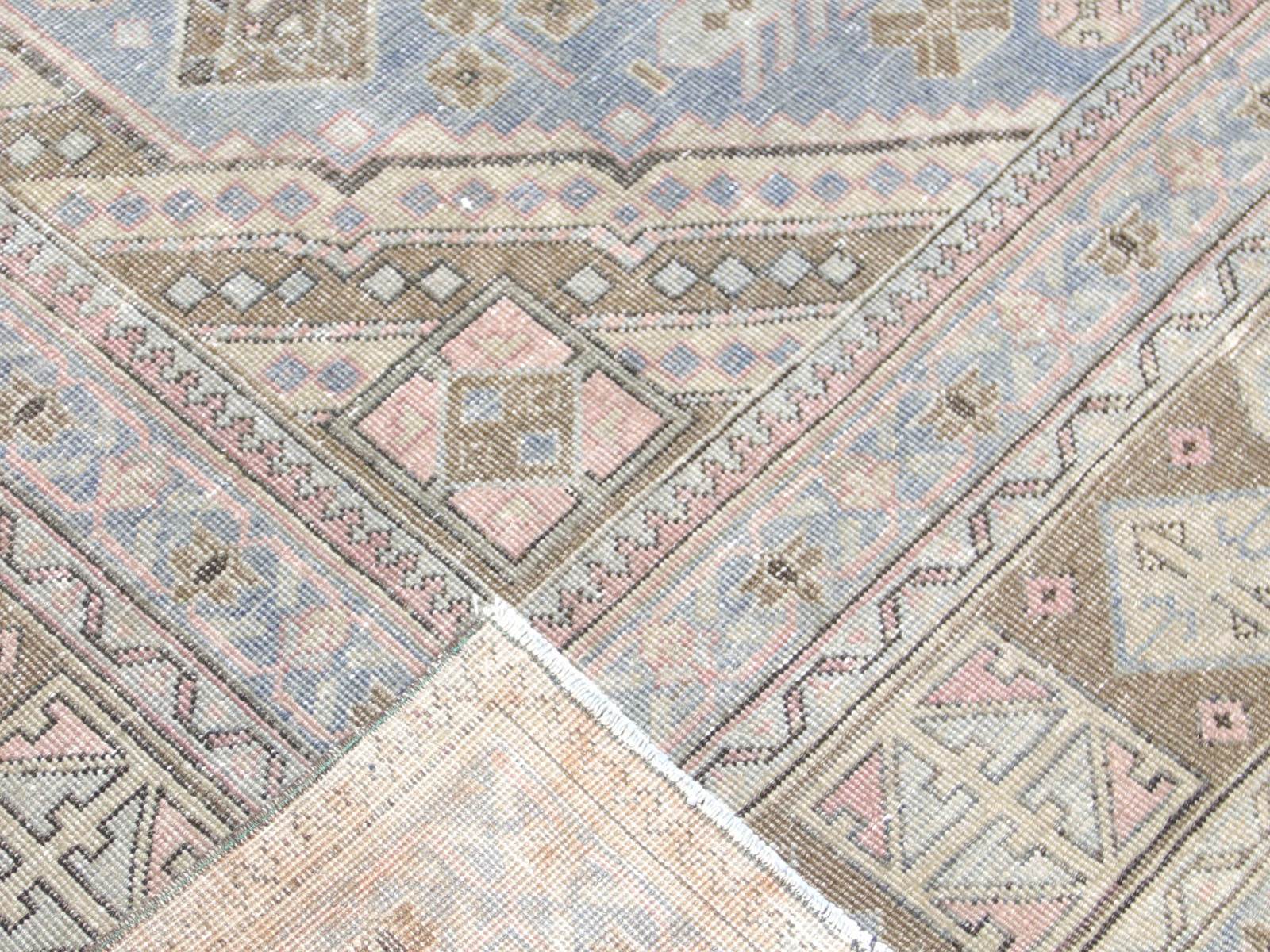 Semi Antique Persian Tabriz Rug - 8' x 11'