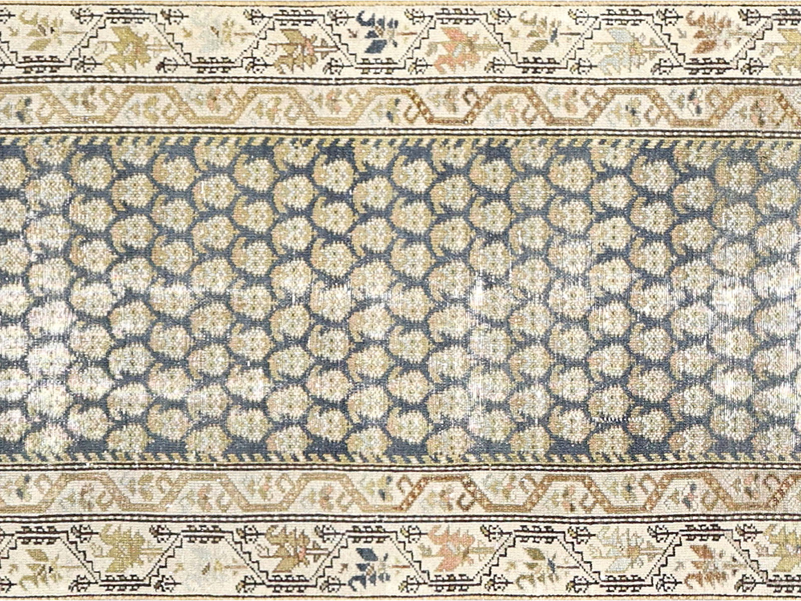Antique Persian Melayer Runner - 2'11" x 16'8"