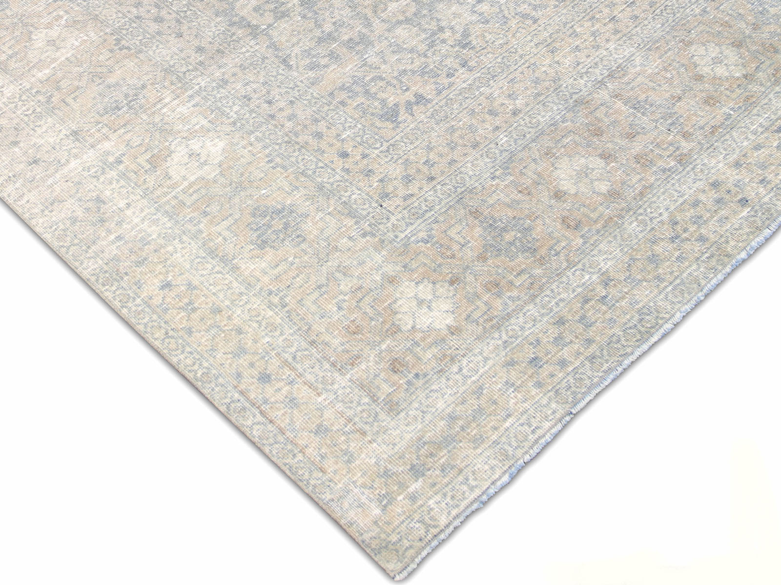 Antique Persian Tabriz Rug - 9'3" x 12'6"