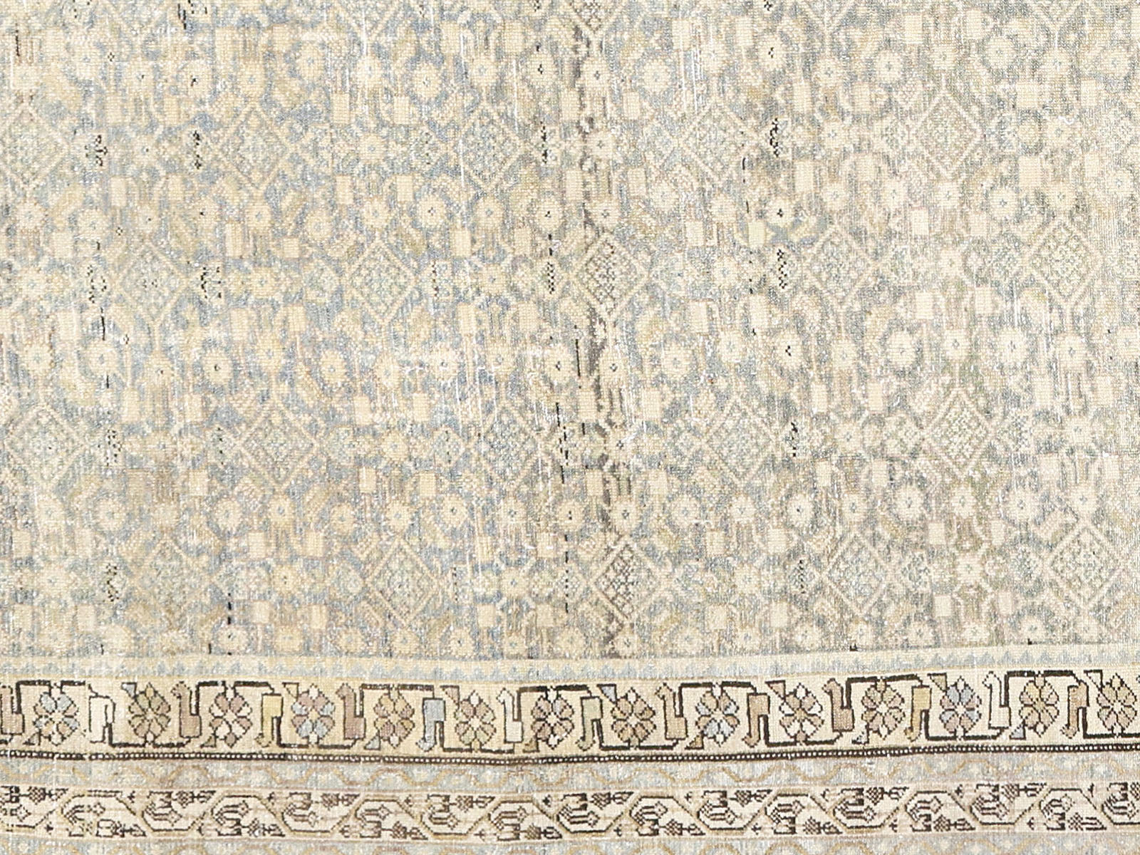 Antique Persian Melayer Rug - 8'3" x 16'7"