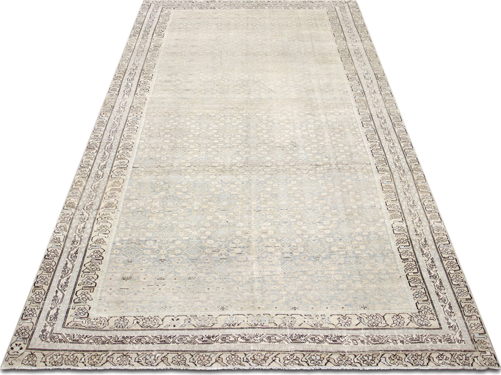 Antique Persian Melayer Rug - 8'3" x 16'7"