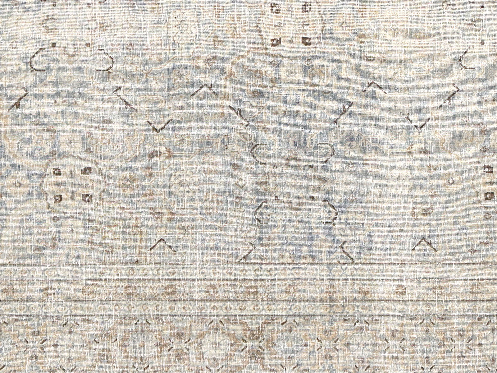 Antique Persian Tabriz Rug - 8'2" x 10'10"