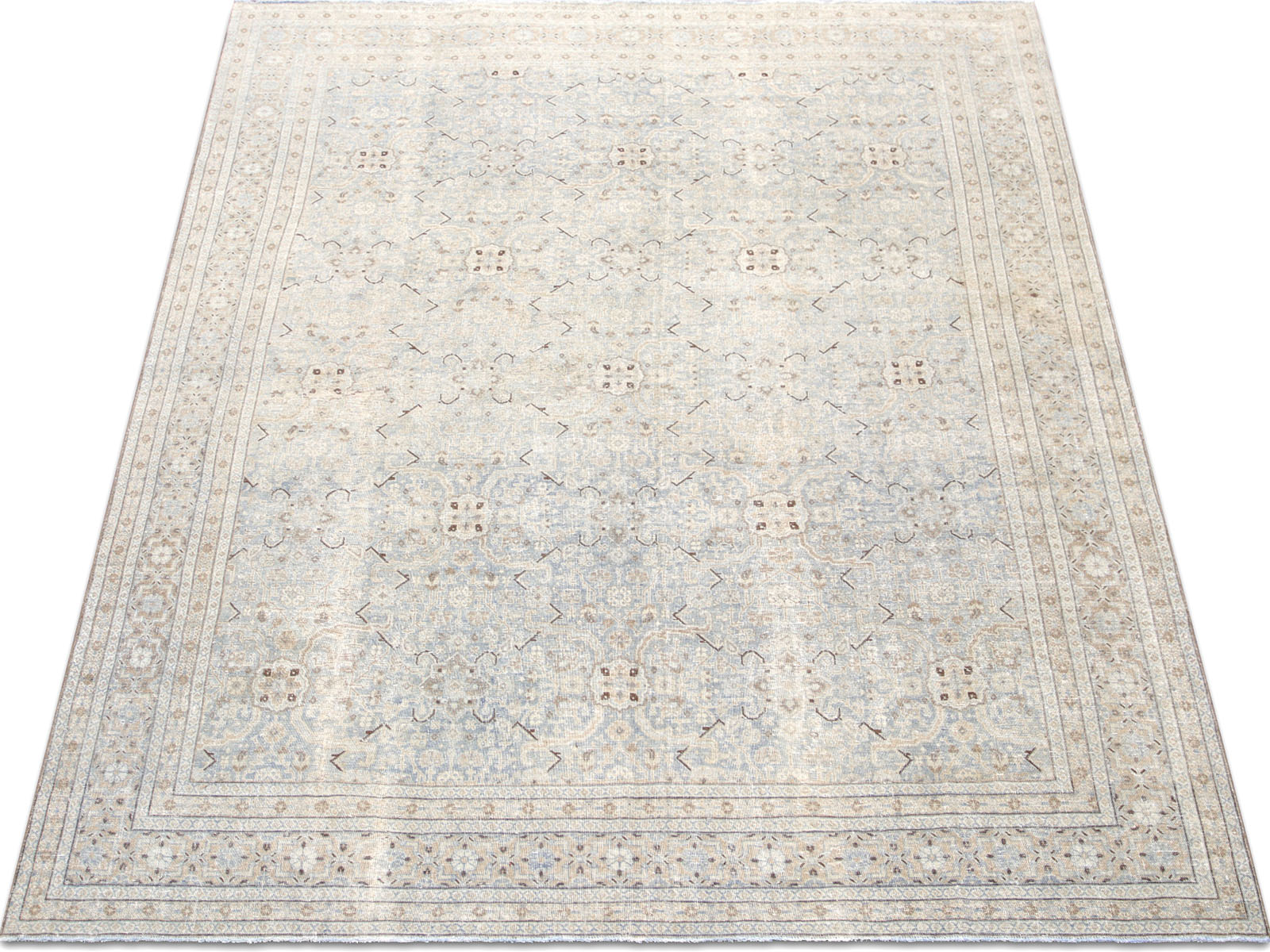 Antique Persian Tabriz Rug - 8'2" x 10'10"