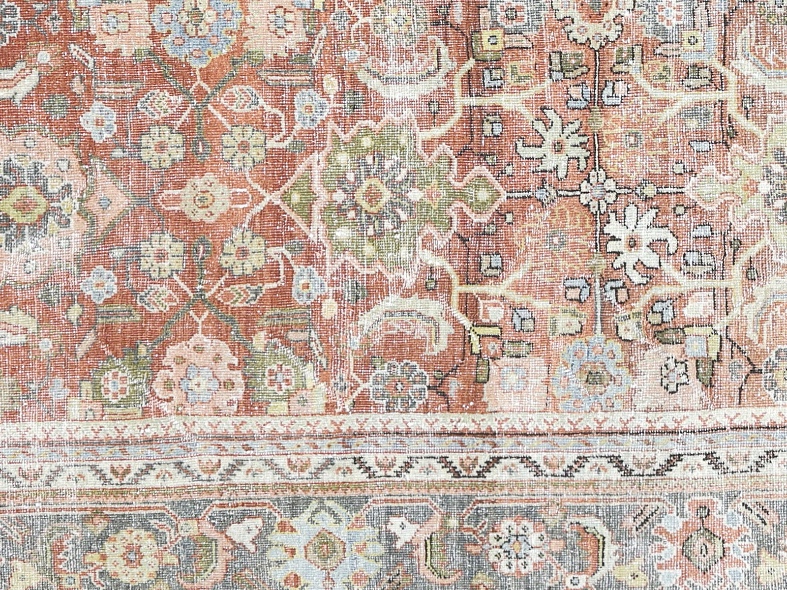 Antique Persian Mahal Rug - 8' x 10'7"