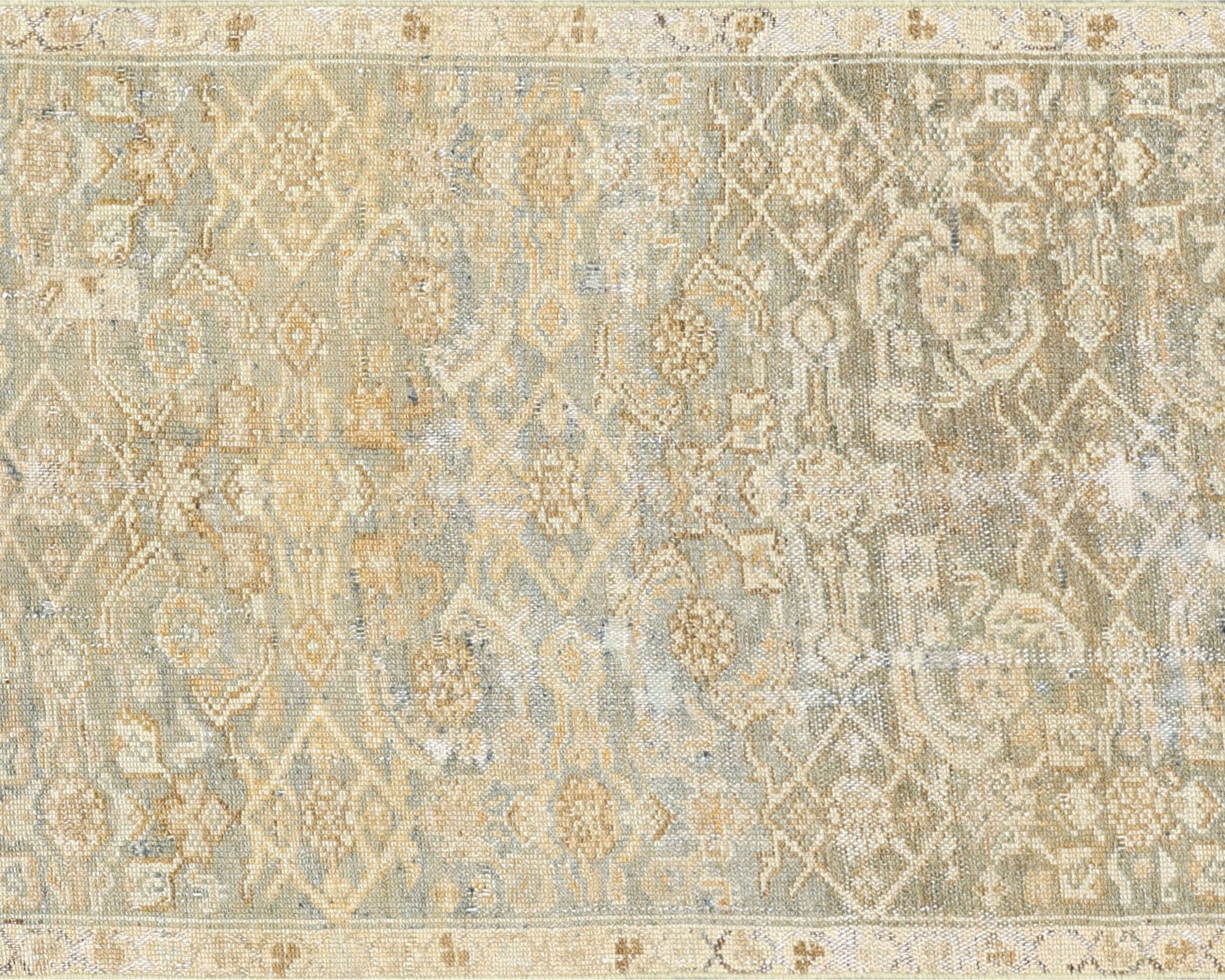 Antique Persian Melayer Runner - 2'2" x 12'9"