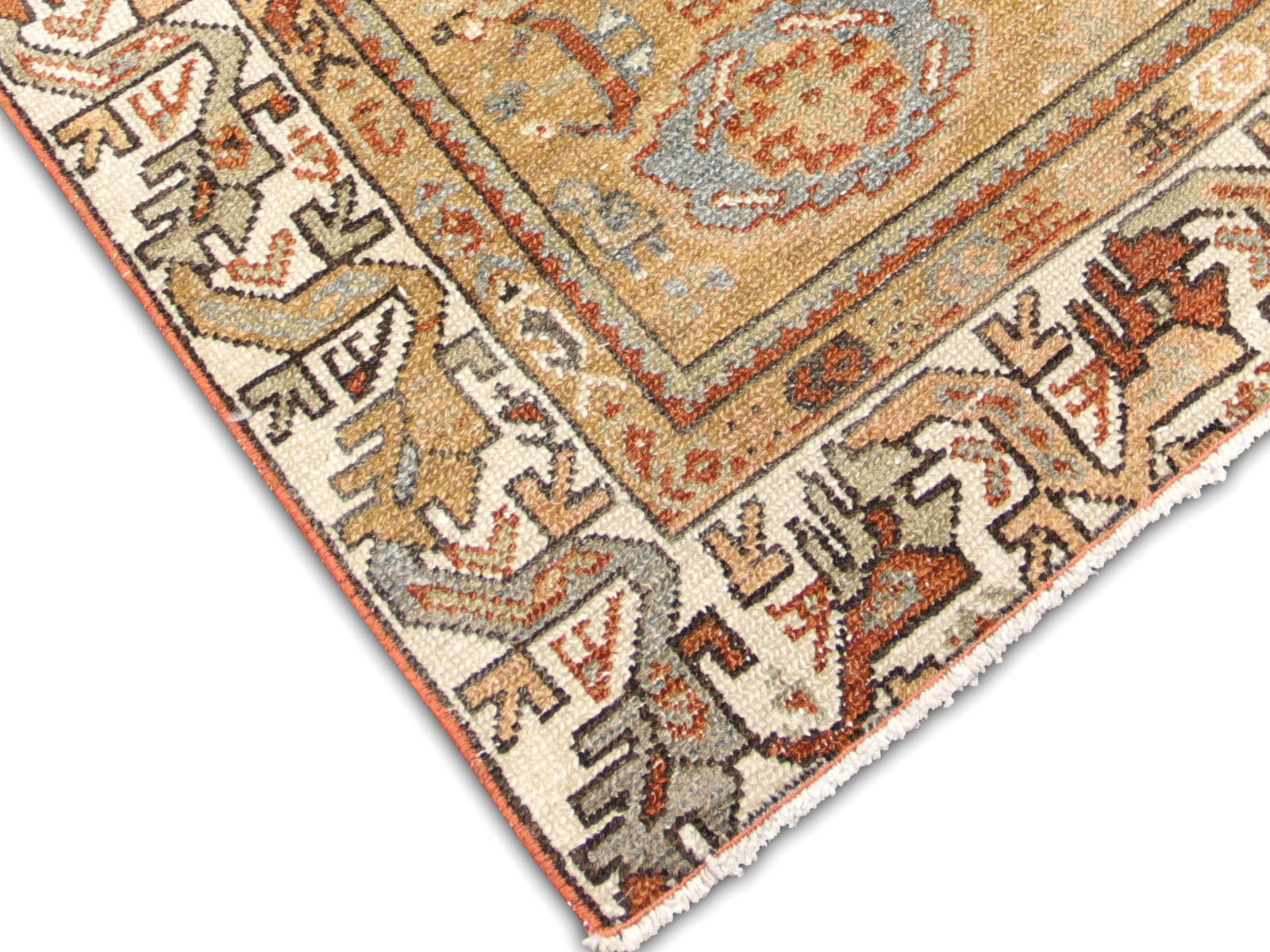 Antique Persian Melayer Runner - 3'1" x 16'7"