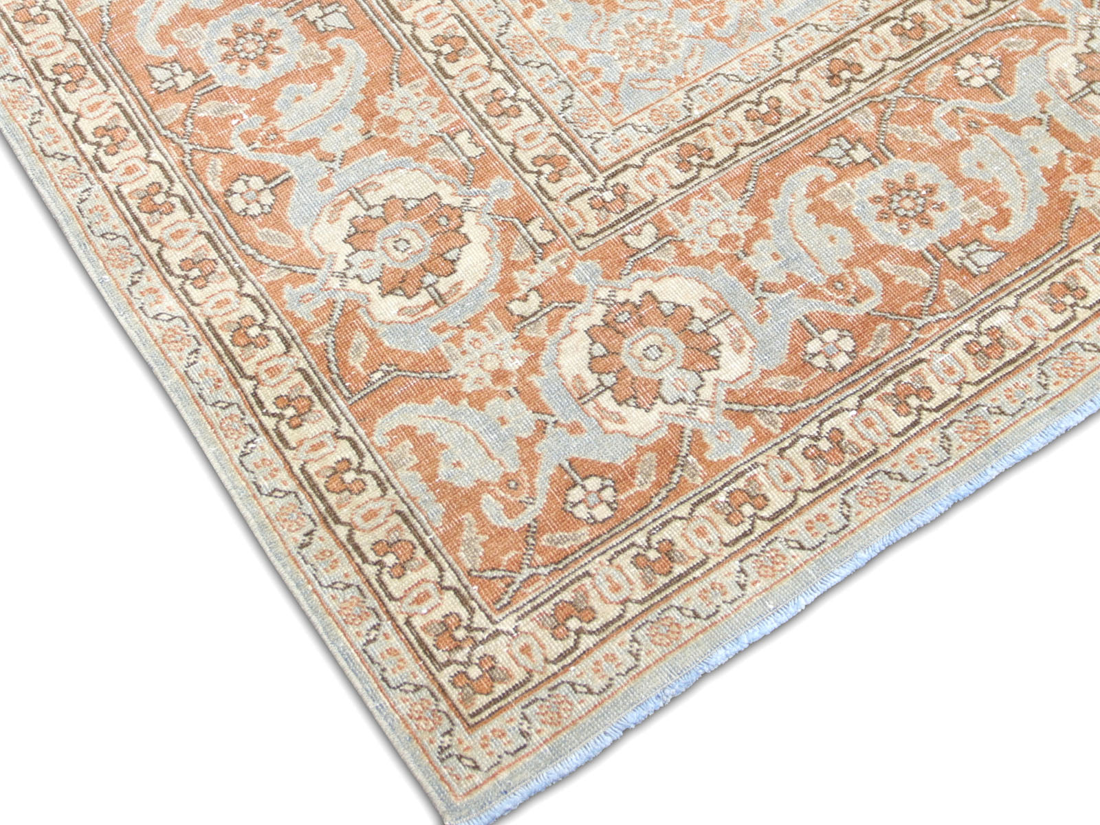 Semi Antique Persian Tabriz Rug - 8'1" x 10'9"