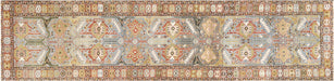 Antique Persian Heriz Runner - 3'6" x 14'6"