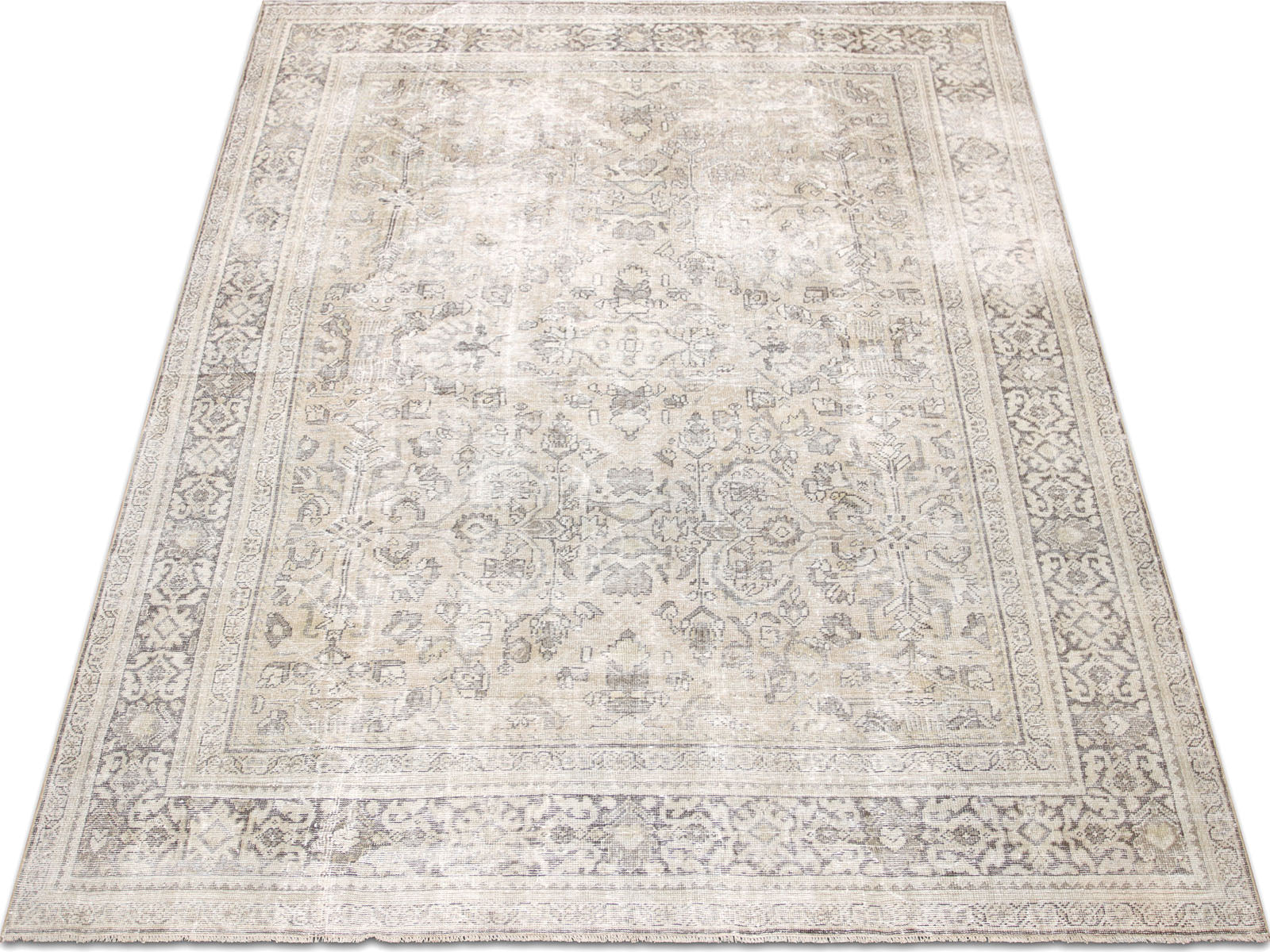 Antique Persian Mahal Rug - 8'4" x 11'10"