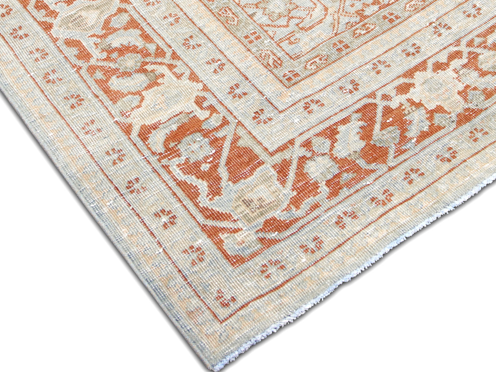 Semi Antique Persian Mahal Rug - 7'5" x 10'6"
